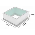 W'eau High Density Polystyreen Plunge Pool zelfbouwpakket - 3,00 x 3,00 x 1,20 m