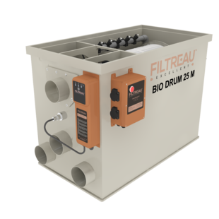 WMC Bio Drum 25 M trommelfilter - Filtreau