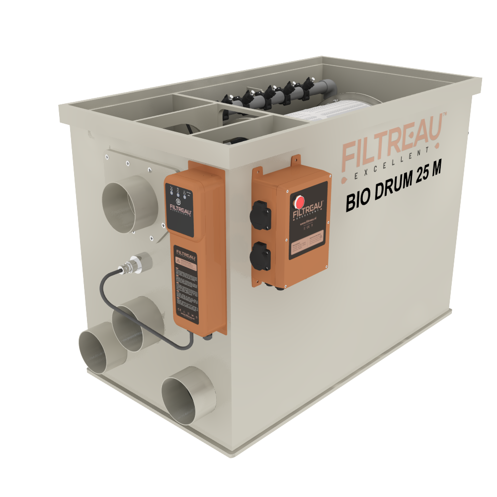 Filtreau WMC Bio Drum 25 M trommelfilter afbeelding