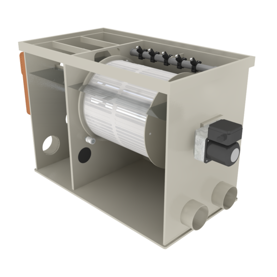 Filtreau WMC Bio Drum 25 M Gravity trommelfilter