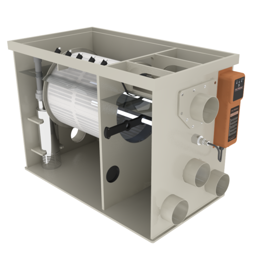 Filtreau WMC Bio Drum 25 M Gravity trommelfilter