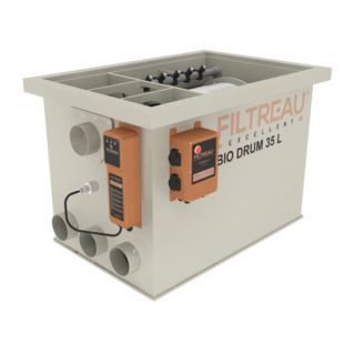 WMC Bio Drum 35 L trommelfilter - Filtreau