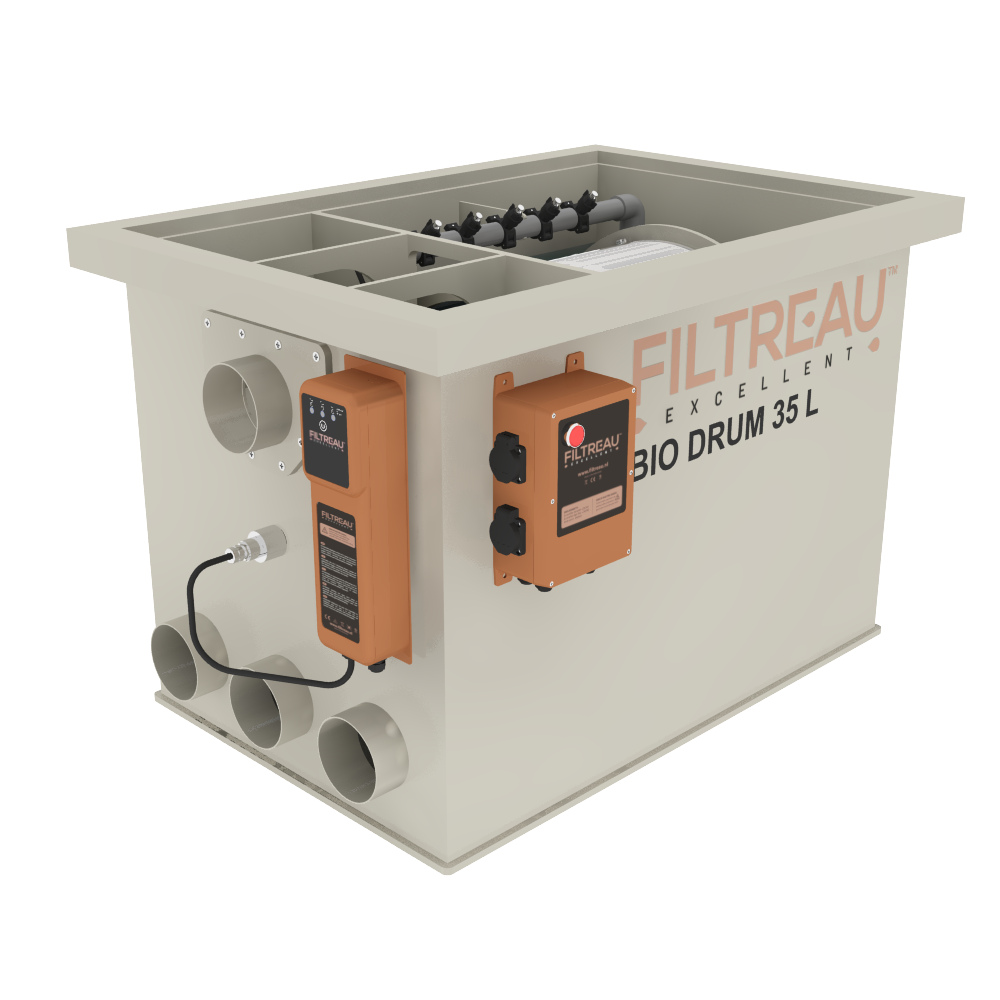 Filtreau WMC Bio Drum 35 L trommelfilter afbeelding