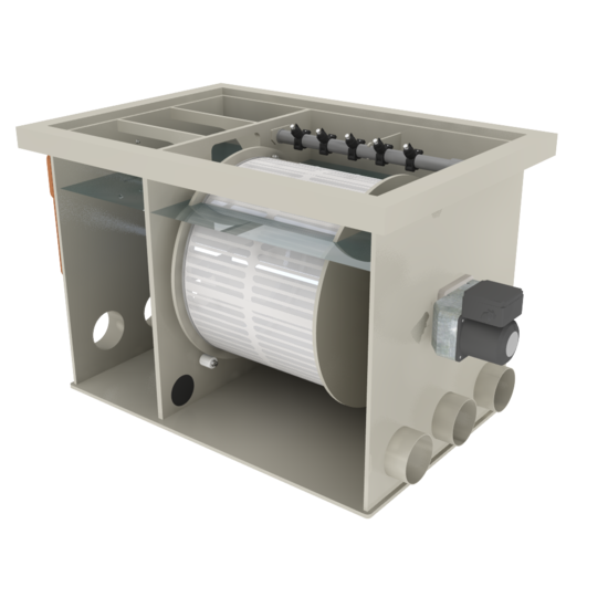 Filtreau WMC Bio Drum 35 L trommelfilter - Filtreau