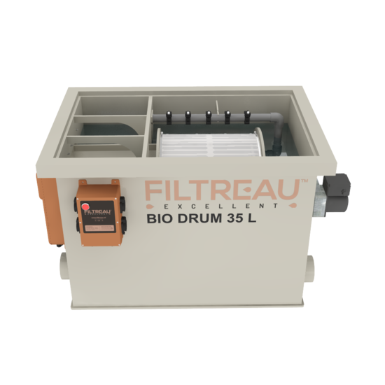 Filtreau WMC Bio Drum 35 L trommelfilter - Filtreau