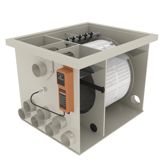 Filtreau WMC Bio Drum 60 XL Gravity trommelfilter