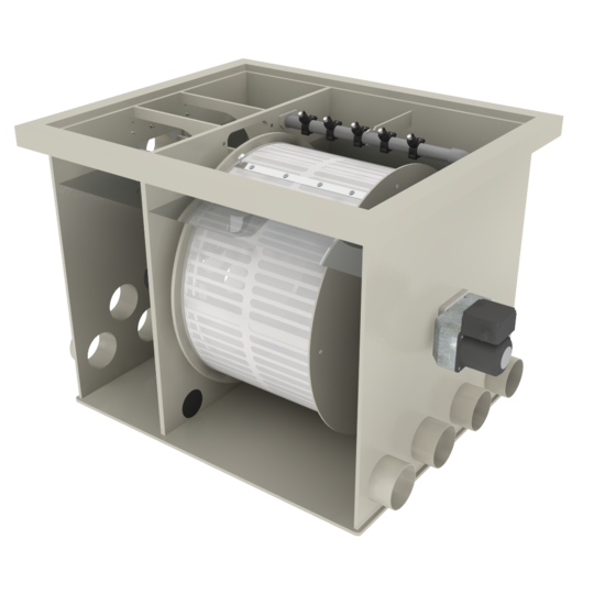 Filtreau WMC Bio Drum 60 XL Gravity trommelfilter