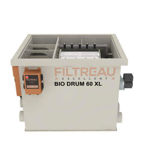 Filtreau WMC Bio Drum 60 XL trommelfilter - Filtreau