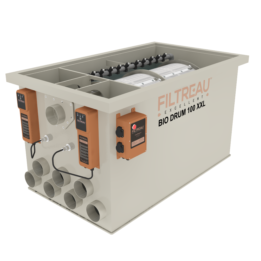 Filtreau WMC Bio Drum 100 XXL trommelfilter afbeelding