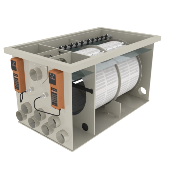 Filtreau WMC Bio Drum 100 XXL trommelfilter - Filtreau