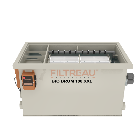 Filtreau WMC Bio Drum 100 XXL trommelfilter - Filtreau