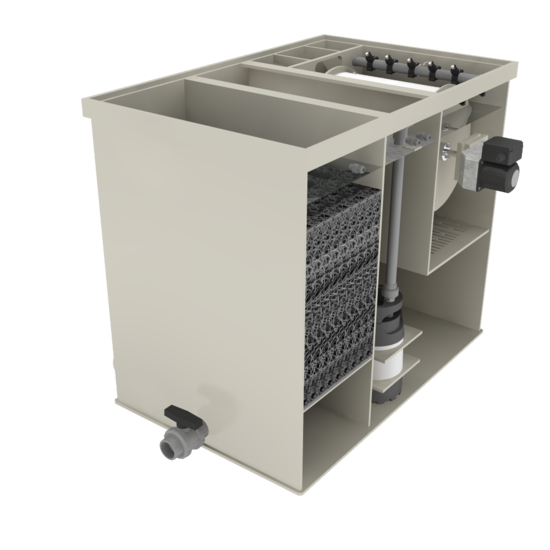 Filtreau WMC Combi Drum 20/25 Gravity trommelfilter