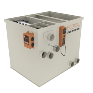 WMC Combi Drum 25/30 trommelfilter - Filtreau