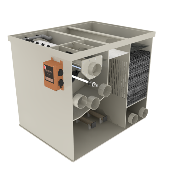 Filtreau WMC Combi Drum 25/30 Gravity trommelfilter