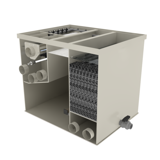 Filtreau WMC Combi Drum 25/30 Gravity trommelfilter