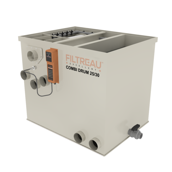 Filtreau WMC Combi Drum 25/30 Gravity trommelfilter