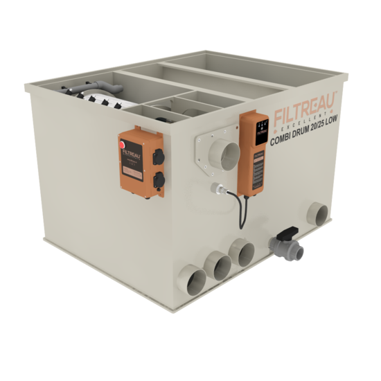 Filtreau WMC Combi Drum 20/25 Low Gravity trommelfilter