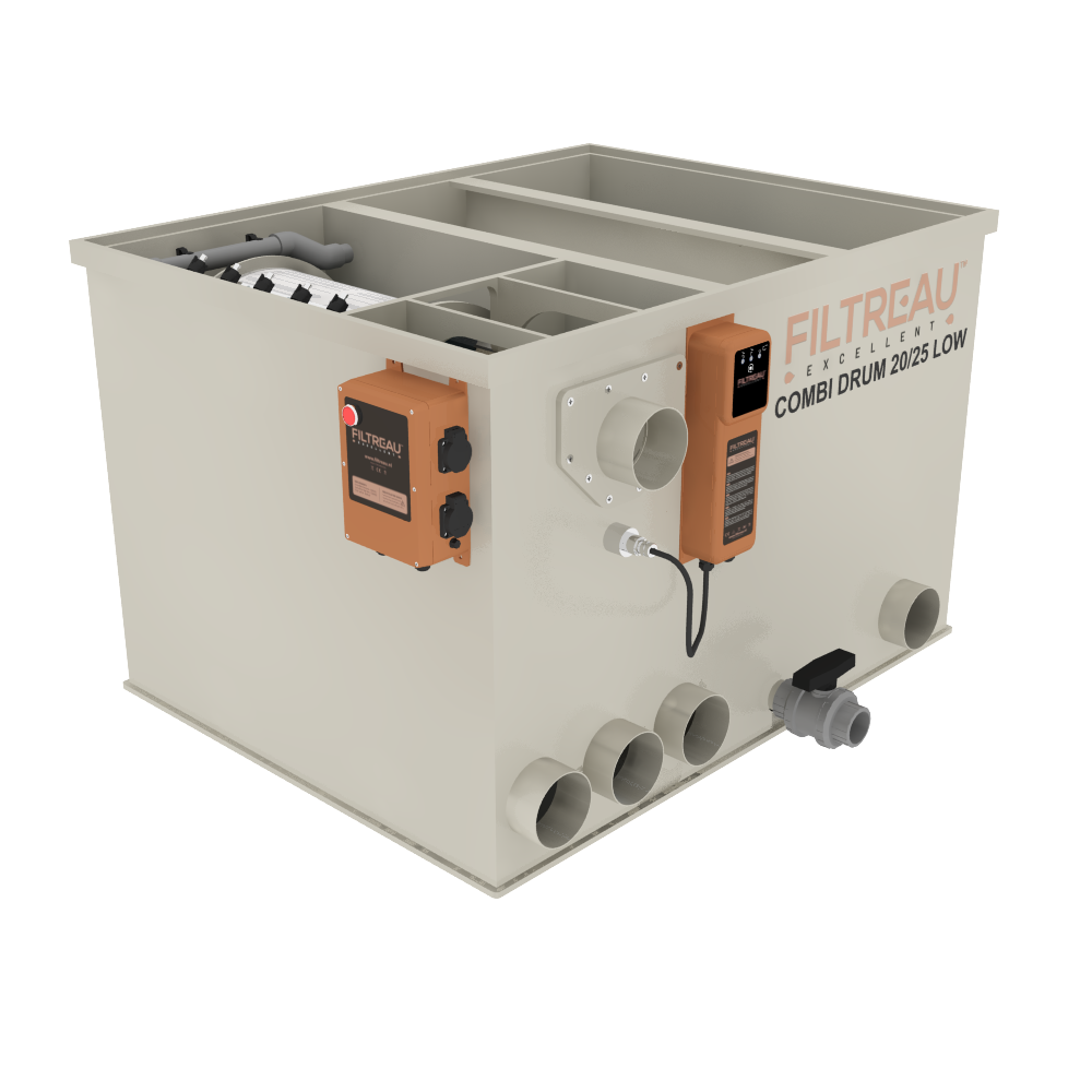 Filtreau WMC Combi Drum 20/25 Low trommelfilter afbeelding