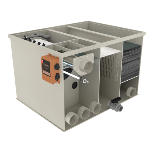 Filtreau WMC Combi Drum 20/25 Low Gravity trommelfilter