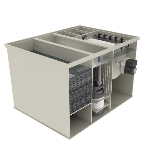 Filtreau WMC Combi Drum 20/25 Low trommelfilter - Filtreau