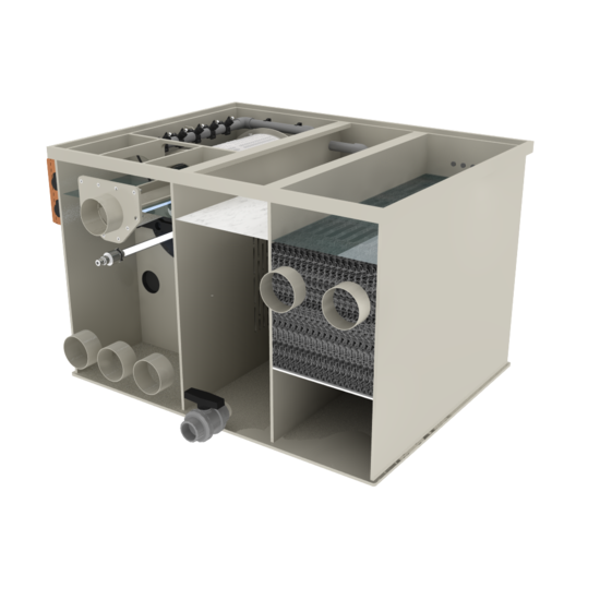 Filtreau WMC Combi Drum 20/25 Low trommelfilter - Filtreau