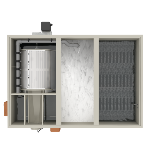 Filtreau WMC Combi Drum 25/30 Low Gravity trommelfilter