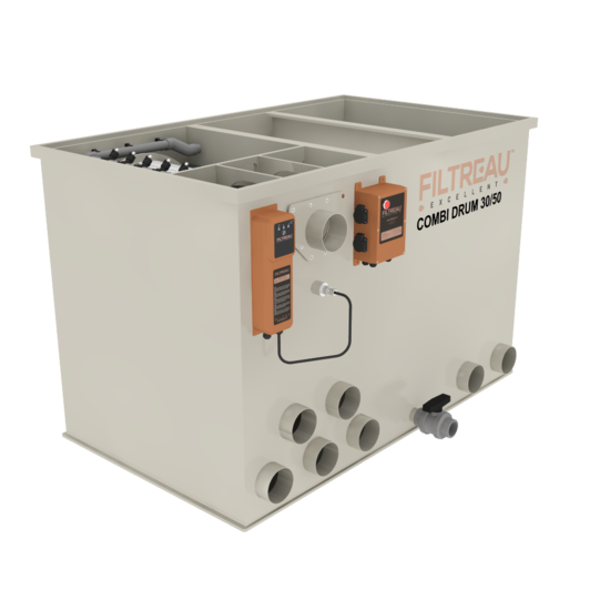 Filtreau WMC Combi Drum 30/50  trommelfilter - Filtreau