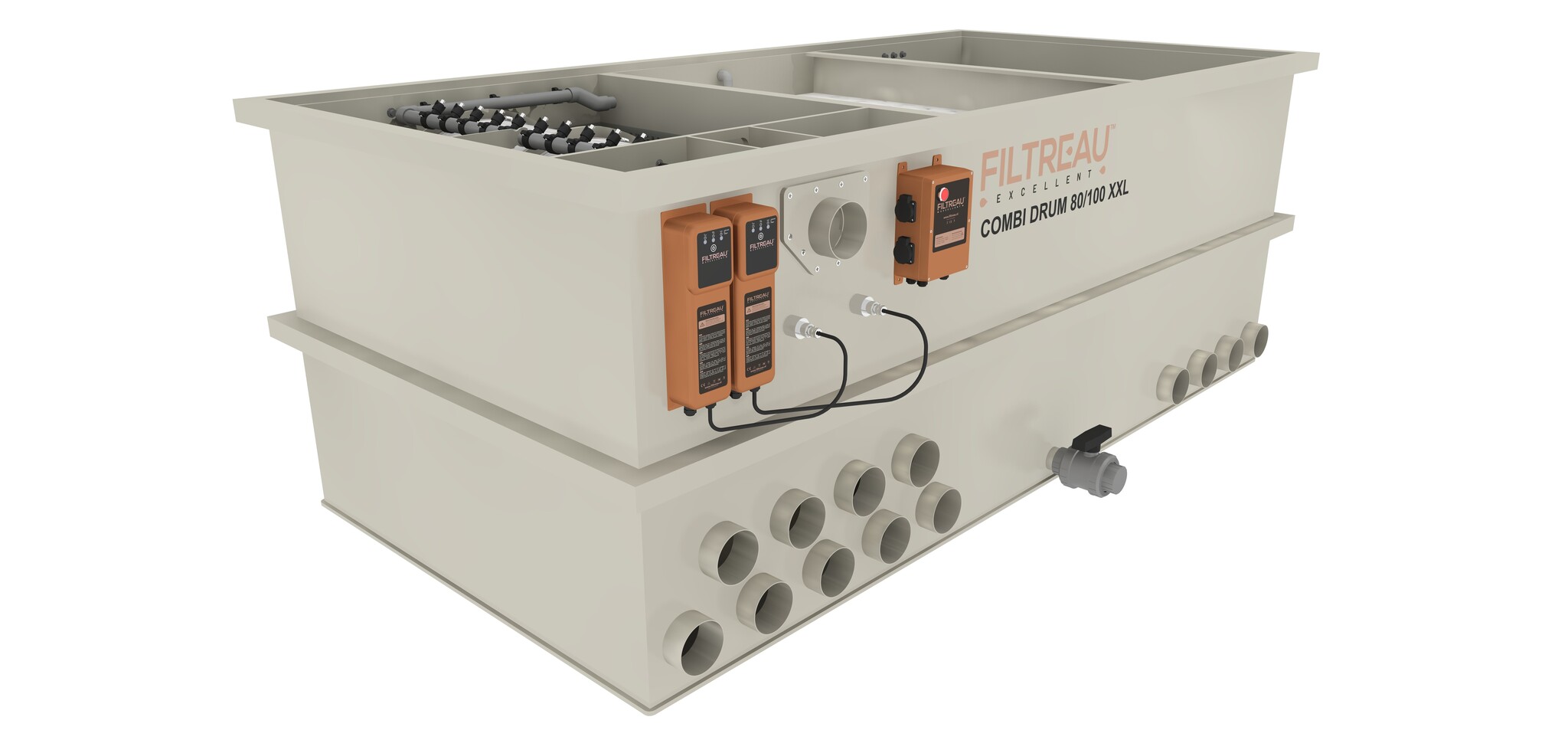 Filtreau WMC Combi Drum 80/100 XXL trommelfilter afbeelding