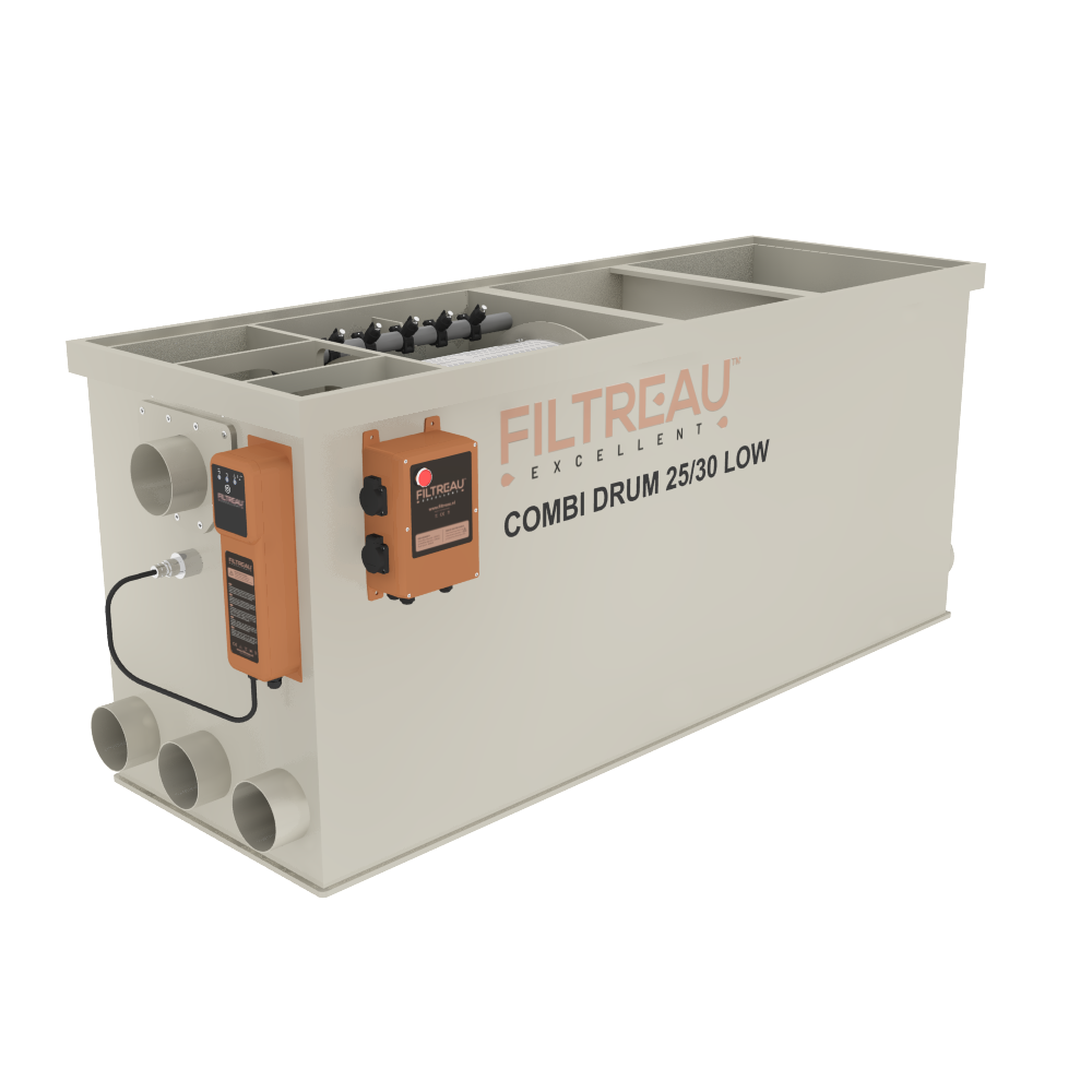 Filtreau WMC Combi Drum 25/30 Low In Line trommelfilter afbeelding