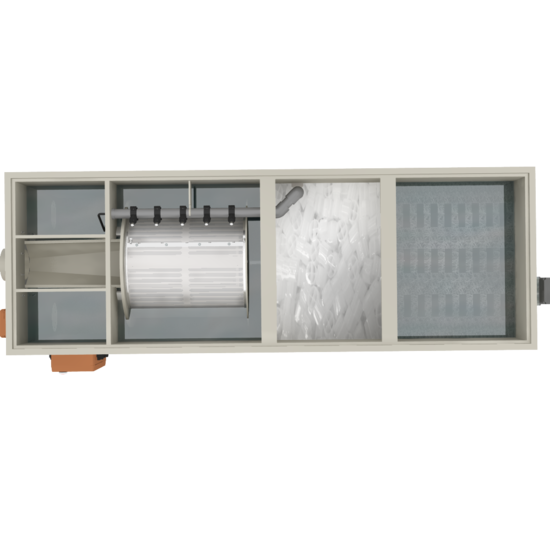 Filtreau WMC Combi Drum 25/30 Low In Line trommelfilter - Filtreau