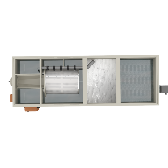 Filtreau WMC Combi Drum 25/30 Low In Line trommelfilter - Filtreau