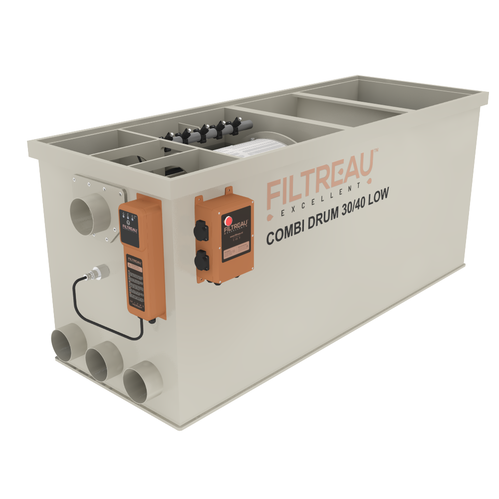 Filtreau WMC Combi Drum 30/40 Low In Line trommelfilter afbeelding