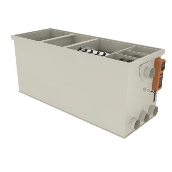 Filtreau WMC Combi Drum 30/40 Low In Line trommelfilter - Filtreau