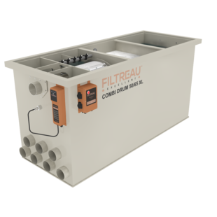 WMC Combi Drum 50/65 XL In Line trommelfilter