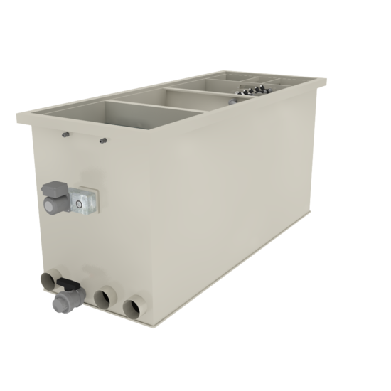 Filtreau WMC Combi Drum 50/65 XL In Line trommelfilter - Filtreau