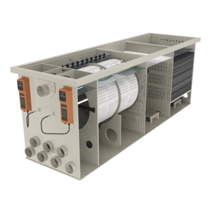 WMC Combi Drum 80/100 XXL In Line trommelfilter