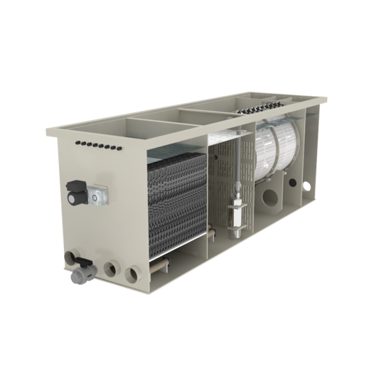 Filtreau WMC Combi Drum 80/100 XXL In Line trommelfilter - Filtreau