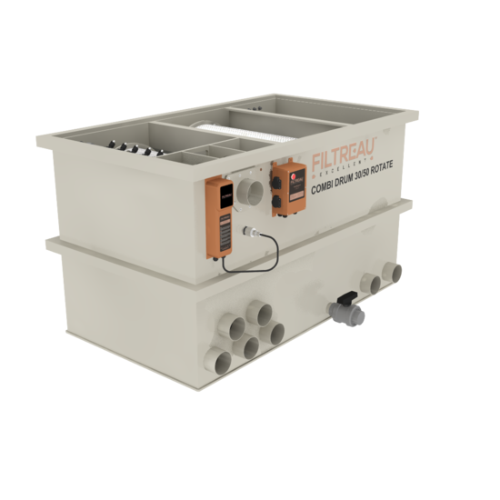 Filtreau WMC Combi Drum 30/50 Rotate trommelfilter - Filtreau
