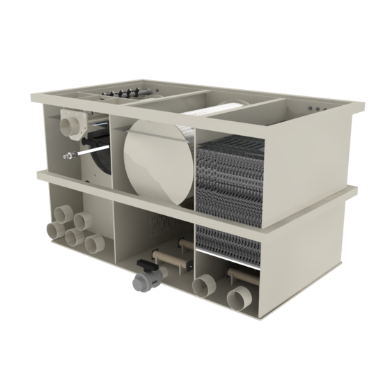 Filtreau WMC Combi Drum 30/50 Rotate trommelfilter - Filtreau