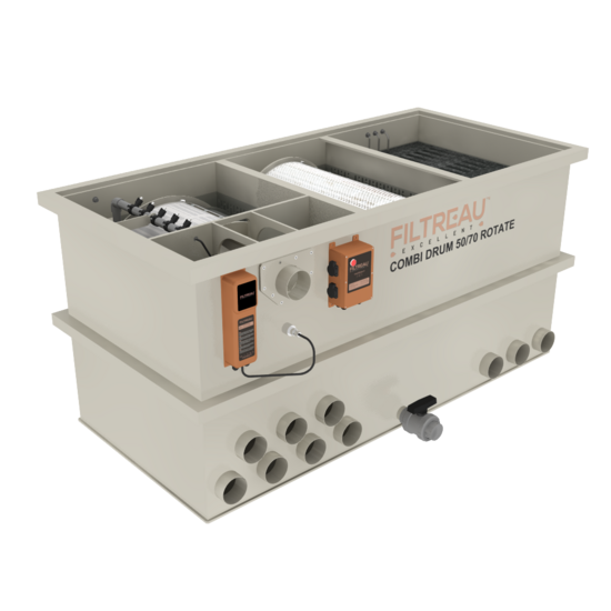 Filtreau WMC Combi Drum 50/70 Rotate trommelfilter - Filtreau