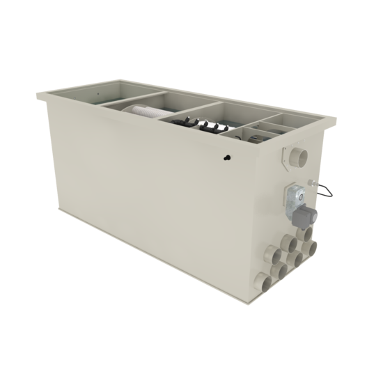 Filtreau WMC Combi Drum 50/65 XL Mountain Tree Gravity trommelfilter - Filtreau