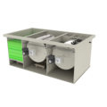 Filtreau WMC Combi Drum 30/50 Low Mountain Tree Gravity trommelfilter - Filtreau