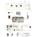 Filtreau WMC Combi Drum 30/50 Low Mountain Tree Gravity trommelfilter - Filtreau