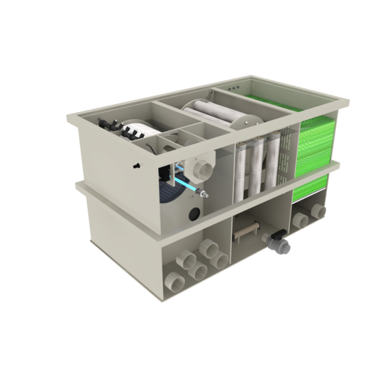 Filtreau WMC Combi Drum 50/70 Mountain Tree trommelfilter Gravity