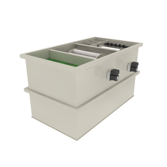 Filtreau WMC Combi Drum 50/70 Mountain Tree Gravity trommelfilter - Filtreau