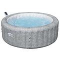 Lay-Z Spa Bali smart airjet 6 grijs rotan - Lay-Z