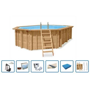 Zwembad Bali ovaal basis pakket 8,40 x 4,90 / 1,36 m - Interline