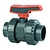 Cepex PVC-U kogelkraan Ø90mm PN10 PE-EPDM