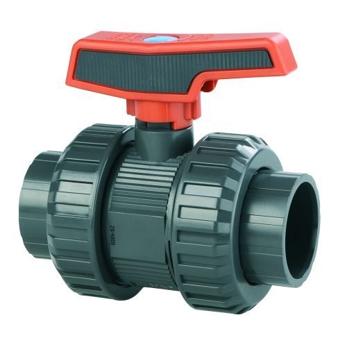 Cepex PVC-U kogelkraan Ø90mm PN10 PE-EPDM afbeelding