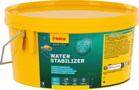 Sera Pond Water Stabilizer 2.4 kg - sera afbeelding